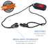 Xtra Tough Spider Sensory Chew Necklace for Kids - 3 Pack Chewing Teething Necklace for Autism Sensory Chewer
