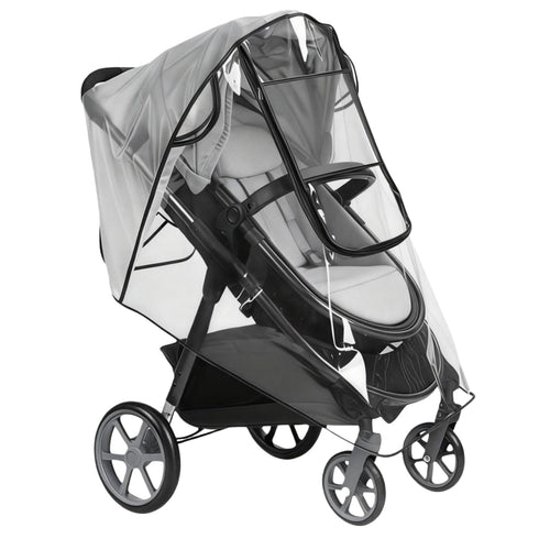 Luvorise Stroller Rain Cover, Baby Stroller Rain Cover Universal Plastic Stroller Cover, Rain