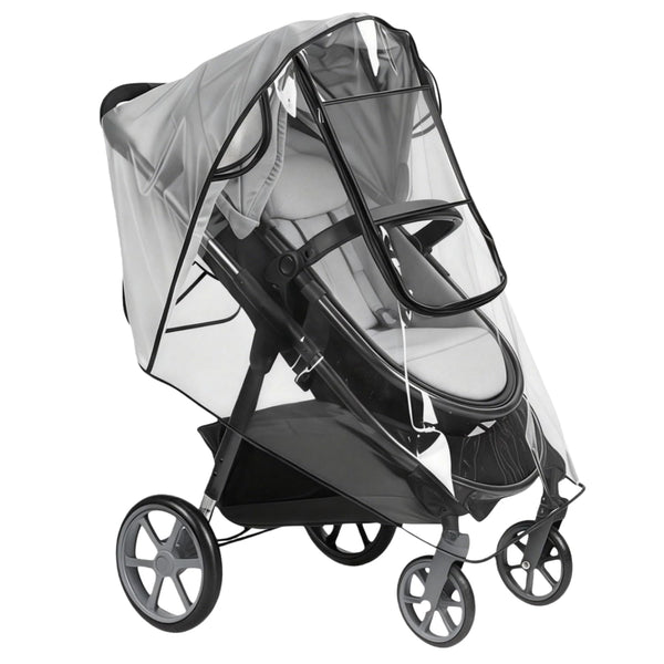 Luvorise Stroller Rain Cover, Baby Stroller Rain Cover Universal Plastic Stroller Cover, Rain