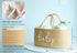 ZOMBATI Baby Diaper Caddy Organizer, Large Nursery Storage Bin Basket for Baby Shower and Baby Wipes- Cotton Rope