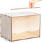 Memorywuu Wooden Diorama Box Large Display Case 15.8'' x 11'' x 11'' Wood