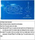 JR1602FCC 2.4G Bluetooth Remote Control for Power Wheels - White Remote Transmitter for Electric Car Toys
