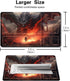 MTG Playmat, Non-Slip Backing, Ideal for TCG Card Game Enthusiasts, Purify Land (Dragon Roar-Deck)