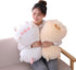 Panda Plush Stuffed Animal, Soft 33.5" Cylindrical Body Pillow Toy Gifts for Kids, Hugging Pillow