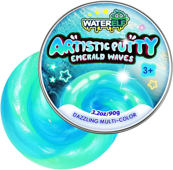 WATERELF Play Putty Slime for Kids, Fidget Sensory Artistic Therapy Putty Toys