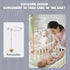 28-33inch Baby Crib Mobile Arm,HBM Wooden Mobile Arm for Crib Mobile Hanger for Crib Baby Girl Nursery Decor