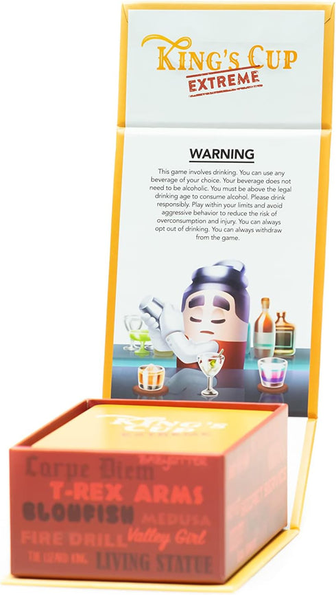 King’s Cup Extreme - Party Games - Card Games for Adults - Drinking Games for Game Night