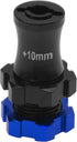 ShareGoo Metal +10mm Extended Wheel Hex Hub Adapter, Compatible with 1/10 Slash 2WD 4X4 RC Car (Blue)