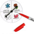 12 Board Game Arrow Spinners, Family Games Accessories - Blank DIY Gaming Spinners, Create Your Own - Replacement
