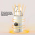 LICAEVEY Settings, (10000mah) Portable Bottle Warmer, Milk Bottle Heat Keeper with Fast Heating, Night Light, Multiple