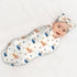 Broiteid Set,Baby Dog Corgi Baby Stuff Newborn Swaddle Blanket with Beanie Hat and Headband Swaddle Blanket Gifts