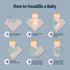 Swaddle Blankets for Newborns Soft, Breathable & Stretchy Baby Swaddle Blanket for Boys, Neutral Receiving Blankets