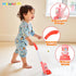 Set 8Pcs Meland Kids Cleaning - Toddler Broom and Toy Vacuum Cleaner, Pretend Play Children House Cleaning Toys