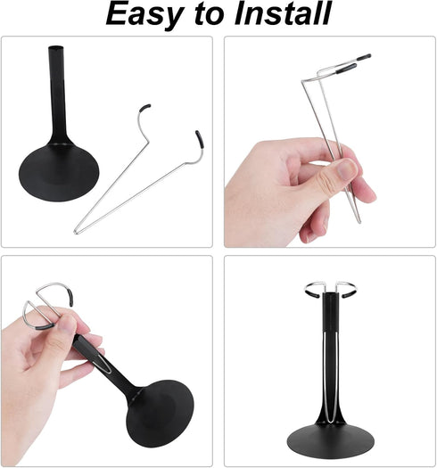 HMIEPRS 10 1/6 8" 12" Pcs Doll Stand Adjustable Doll Display Stand, Action Figure Stand Holder Scale Dolls Support