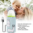 Portable Bottle Keep Warm, USB Travel Milk Heat Keeper, Baby Bottle Keep Warmer for Car Tavel, Storage Cover Insulation