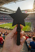 20 Pack Funiverse Bulk Star Shaped Hand Clappers - Multicolor Team Spirit Noise Makers for Parties, Sports Events & New