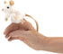 Folkmanis Mini White Mouse Finger Puppet - One Size