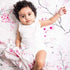 Malabar Baby Organic Cotton Reversible Muslin Snug Blanket, Luxurious Everything Baby Receiving Stroller Blankets