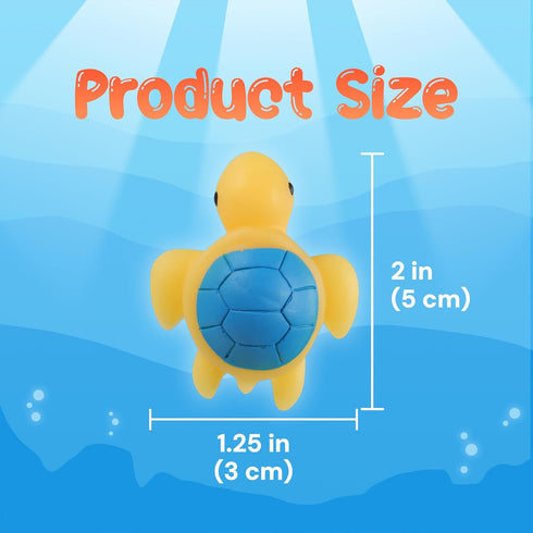 50pcs Sea & Safari Squishy Toys Collectible Mochi Fidget Toys in Blind Bags | Sea & Land Animal Shapes | Storage Tote