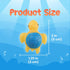 50pcs Sea & Safari Squishy Toys Collectible Mochi Fidget Toys in Blind Bags | Sea & Land Animal Shapes | Storage Tote