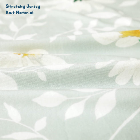 2 Pack 34 44 GRSSDER Baby Blankets Super Soft Jersey Knit Swaddle Blankets for Baby Girls and Boys, Double Layer