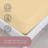 100% 7 52 28) Superity Luxurious Hotel Quality Crib Size Fitted Sheet Cotton Ultra Soft, Skin-Friendly & Hypoallergenic
