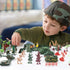 3 Otters 307PCS Army Men Military Set, Plastic Toy Soldiers for Boys and Girls with Storage Container