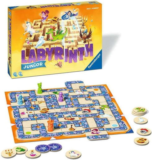 Ravensburger Labyrinth Junior Family Board Game - Moving Maze for Kids Age 4 Years and Up