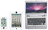 3 Pack Mini Dollhouse Laptop, Tablet, and Smartphone Accessories for 1/6 1/12 Miniatures, Silver