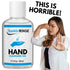 Stinky Ass 2 oz Stinky Hand Cleansing Gel Prank - - Looks Normal But Smells Like Horrible - Smells Gross - Funny Gag