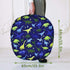 Dinosaur Lounger Cover, Blue, Breathable & Reusable Slipcover for Newborn, Snugly Fit Baby Infant