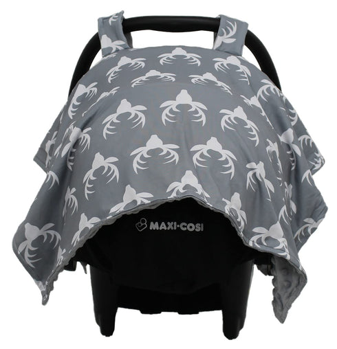 40x30 Cozy Dear Baby Gear - Car Seat Canopy, Infant Carrier Cover for Boys & Girls, Fall, Nursing & Stroller Use