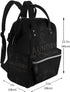 Mosytuky Backpack Pack Diaper Bag For Women, Laundry Wash Dry And Fold Sign,Open Daily Waterproof Multifunction Travel