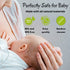 Bamboo Viscose Nursing Pads - 14 Washable Pads with Wash and Storage Bags for Breastfeeding (Pastel Touch, Medium 3.9")