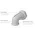 Ubbi Baby Bathtub Spout Guard Cover, Faucet Safety Cover for Toddler, Gray