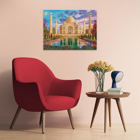 1500 Ravensburger Taj Mahal Piece Jigsaw Puzzle | Captivating Imagery | Anti-Glare Surface | Every Piece Unique