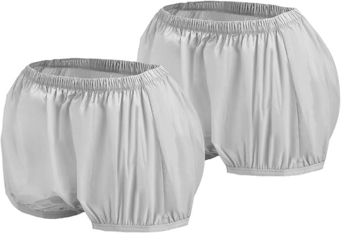 Menpol Adult Diaper Covers Waterproof, Leakproof Incontinence Plastic Pants Protective, Reusable Rubber Underwear