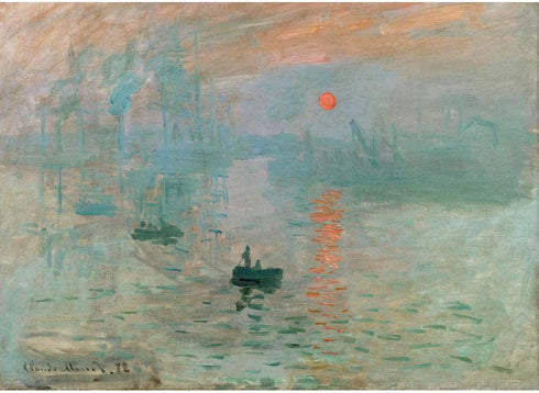MaxRenard 1000 Pieces Jigsaw Puzzle, Fine Art Collection Toy Monet Sunrise Impression