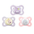 MAM Variety Pack Baby Pacifier, 3 Types for Healthy Oral Development, 3 Pack, 0-6 Months, Girl