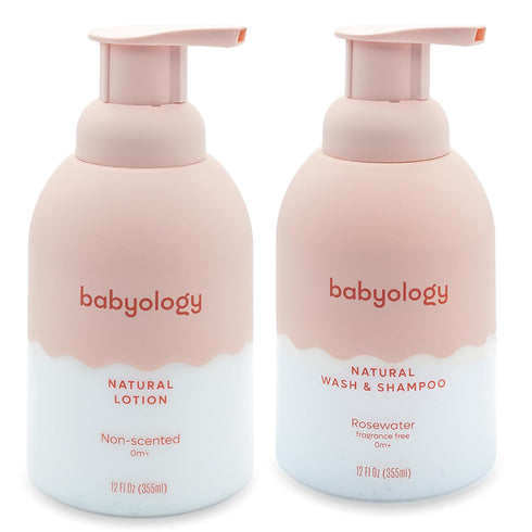 Babyology - 100% Edible Ingredients - All Natural Baby Wash and Shampoo