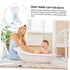 BESTonZON Butt Washing Tool Portable Sink Bathtub for Newborns Boy Girl Bedside Shampoo Basin Bath Accessories