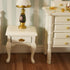 1:12 Miniature Furniture Bedside Table Dollhouse Accessories Wooden Nightstand Vintage Living Room Bedroom Scene