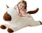 IKASA Giant Siamese Cat Stuffed Animal Plush Toy, Big Jumbo Soft Toy, 30" Cute Huge Size Fluffy Plushie, Gifts for Kids