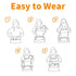 3-in-1 Baby Carrier Newborn to Toddler, Lightweight Structured Ergonomic Design for Infant Carrier with Plus Size