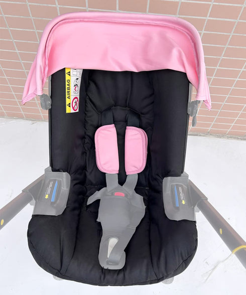 Generic Set Replacement Canopy & Seat Cushion Compatible with Doona+ Car Seat Stroller - Sunshade Cover & Textile