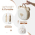 Travel Potty Seat for ToddlerFoldable Car Potty for Toddler, Portable Toilet Seat for Kids with Potty Liners, Absorbent