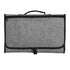 Portable Diaper Changing Mat - Grey Foldable Storage Pad for Newborns