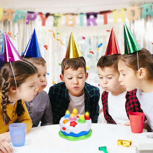 First Birthday Cake Toy, Toddler Birthday Cake with Candles and Songs for 18 Months+ Boys & Girls