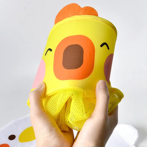 YPBEW 2 Bath Toy Organizer Funny Animal Hanging Mesh Net Bathtub Storage With Suction Cups Quick Drying Toy Holder Net