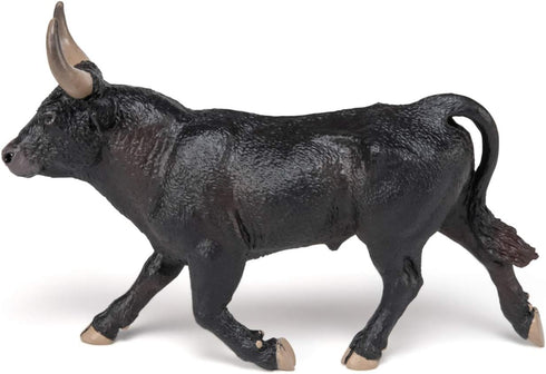 Papo -Hand-Painted - Figurine -Farmyard Friends -Camargue Bull -51182 - Collectible - for Children - Suitable for Boys and Girls - from 3 Years Old